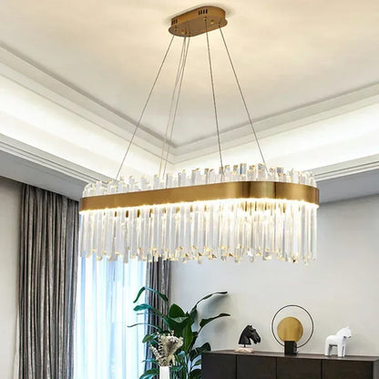 DecorBites™ Crystal Pendant Chandelier for Home Decor