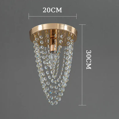 Crystal sun flower gold & silver ceiling light bedroom chandelier