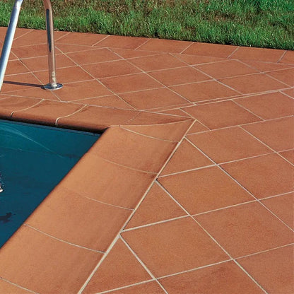 Cuadrado Satin Square Terracotta Tiles 10x10
