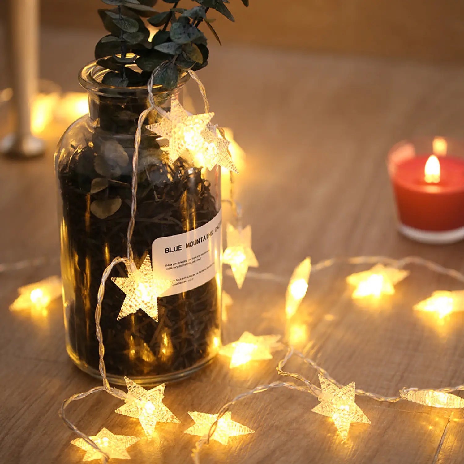 Curtain Window Lights Decorations for Christmas & Holiday