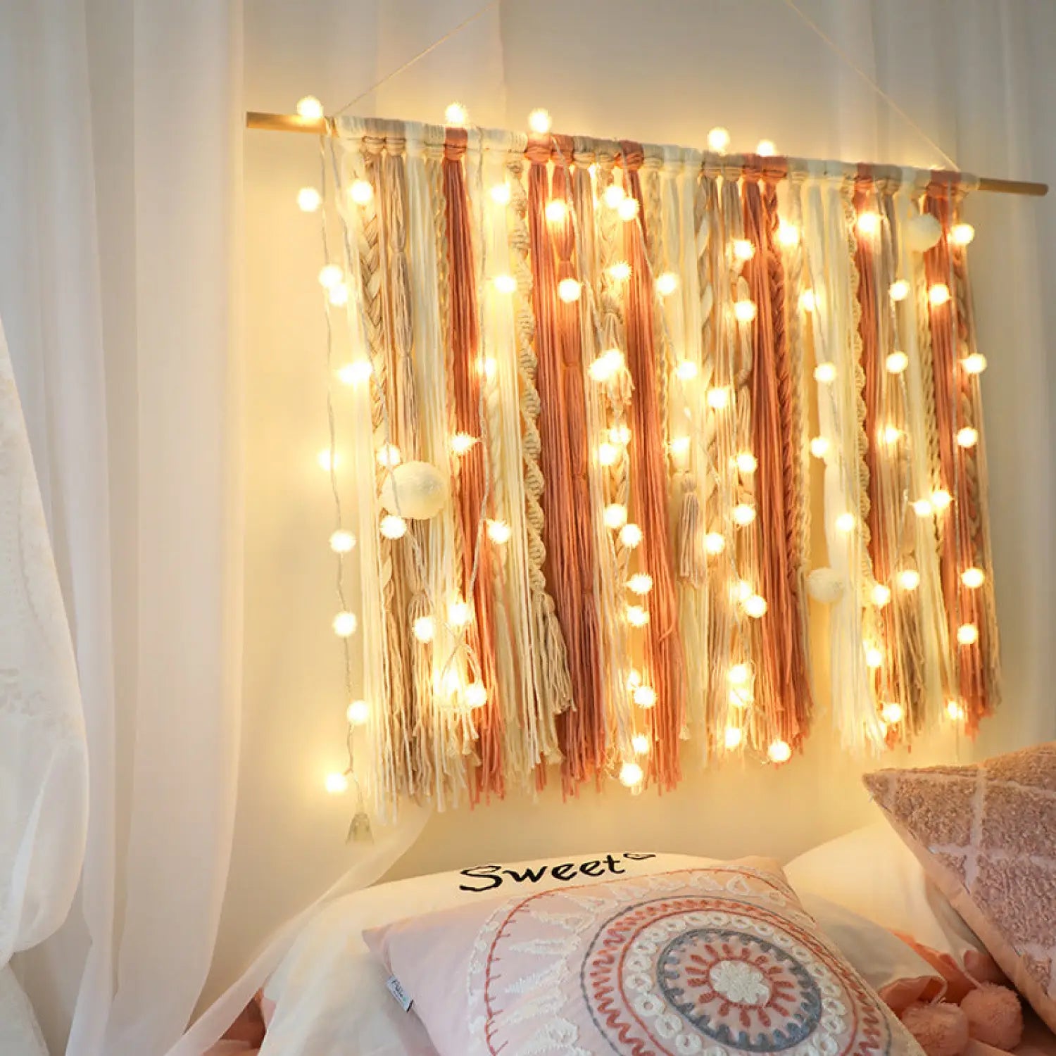 Curtain Window Lights Decorations for Christmas & Holiday