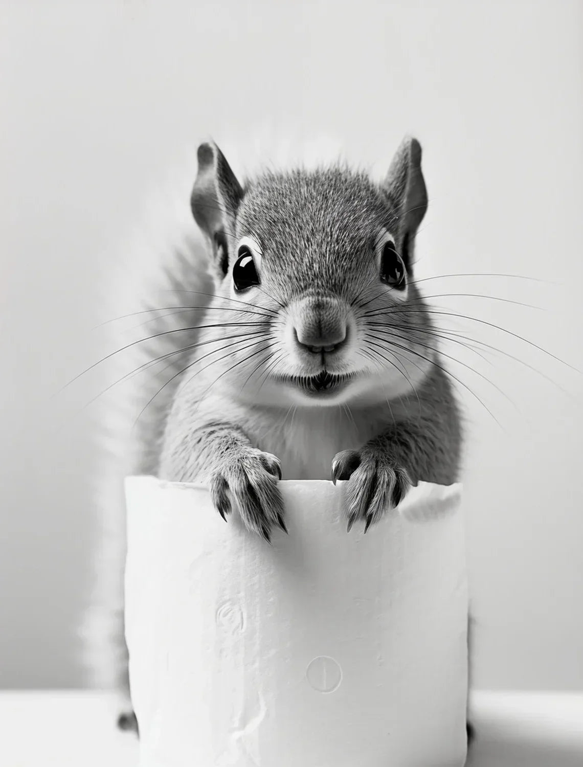 DecorBites™ Cute Animals Canvas Wall Art for Bathroom
