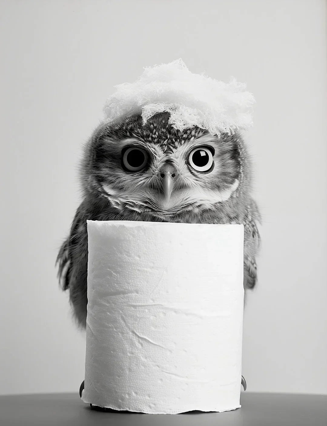 DecorBites™ Cute Animals Canvas Wall Art for Bathroom