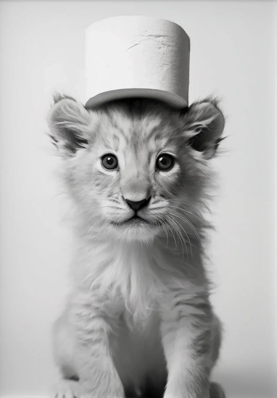DecorBites™ Cute Animals Canvas Wall Art for Bathroom