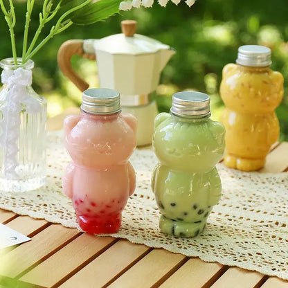 Cute cat beverage bottle for kitchen portable coffee and juice cup