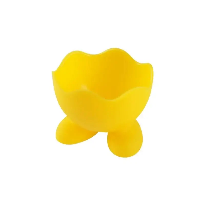 Cute colorful silicone egg cup holder kitchen breakfast tool
