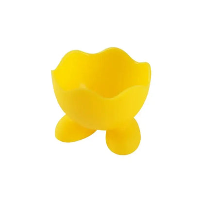 Cute colorful silicone egg cup holder kitchen breakfast tool