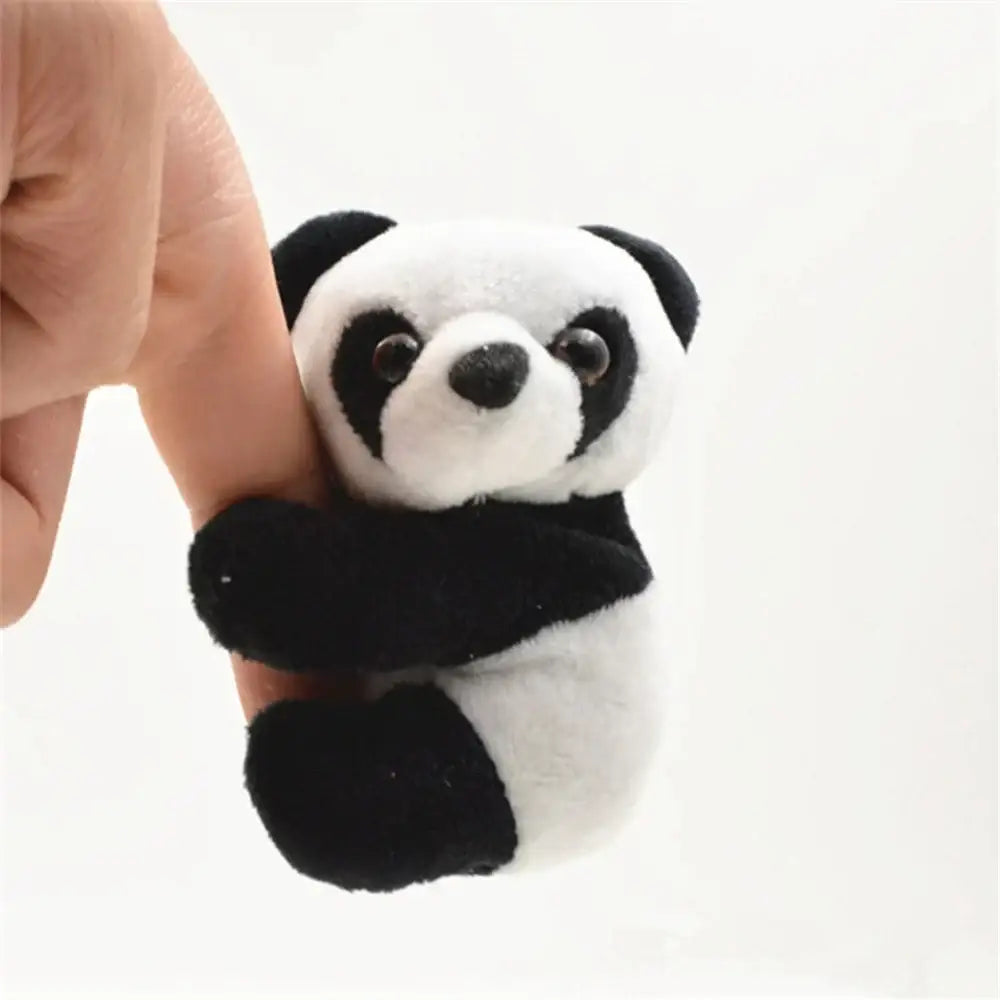 Cute panda plush bamboo pendant black & white bedroom decoration