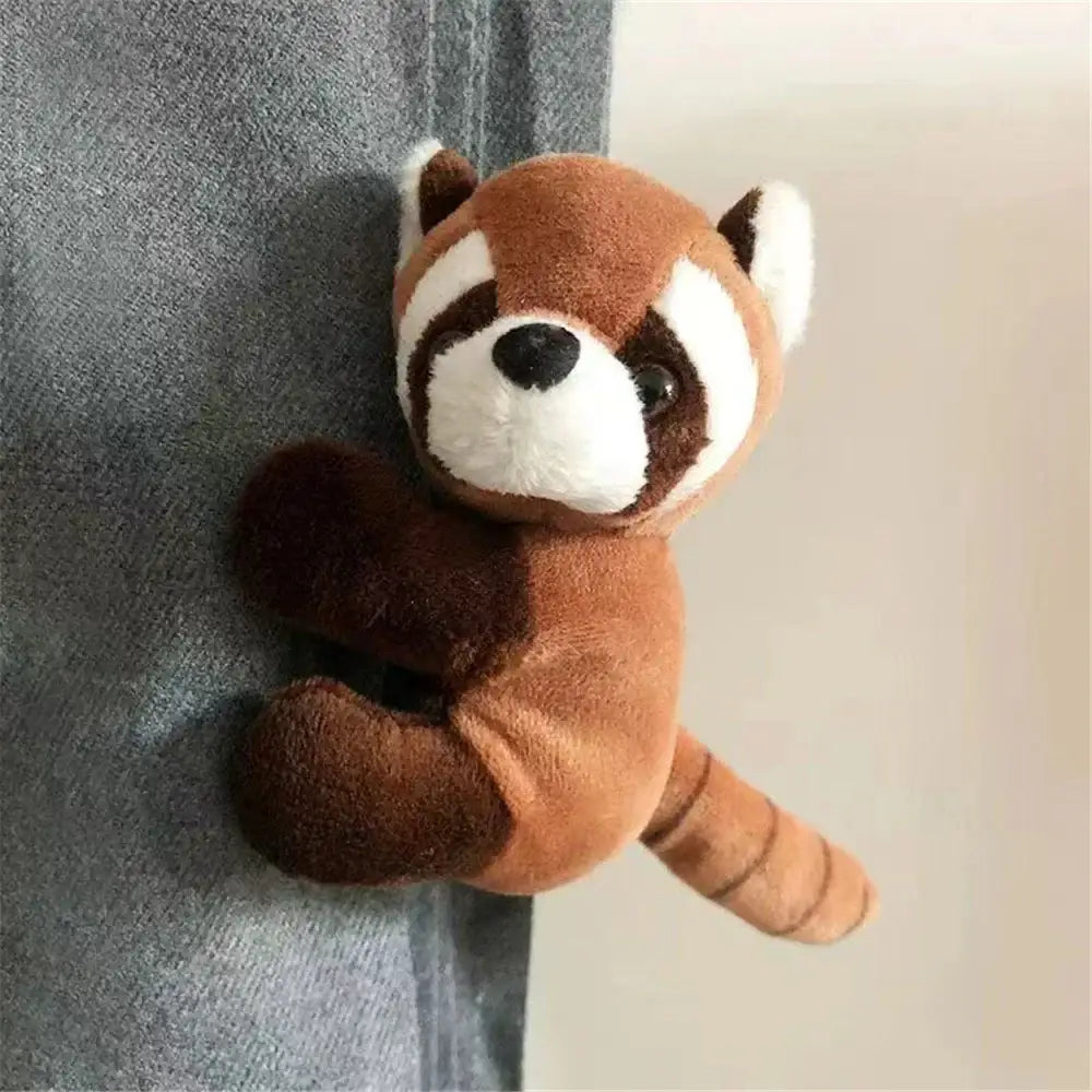 Cute panda plush bamboo pendant black & white bedroom decoration