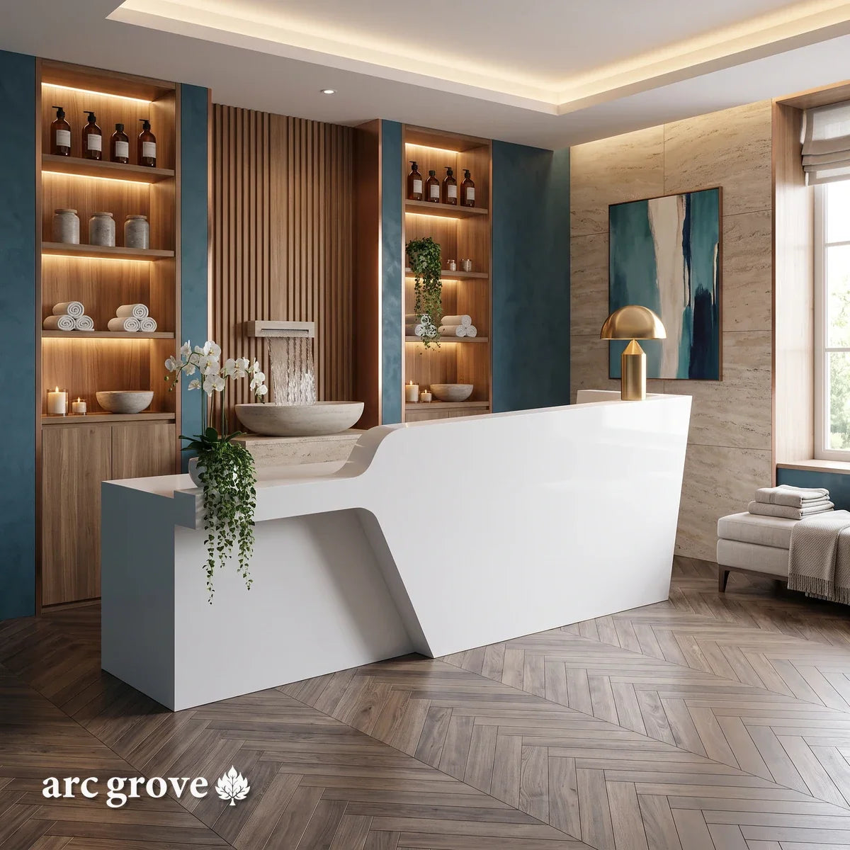 Cyrene · Front Reception Desk
