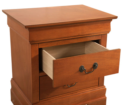 Louis Phillipe - Nightstand - Wood