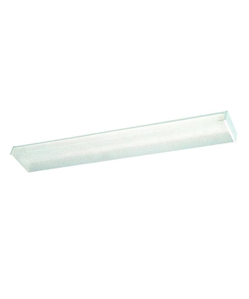49"W Prismatic Wraparound 1-Light Integrated LED Light LightStrip Ceiling Light Fixture by RP Lighting
