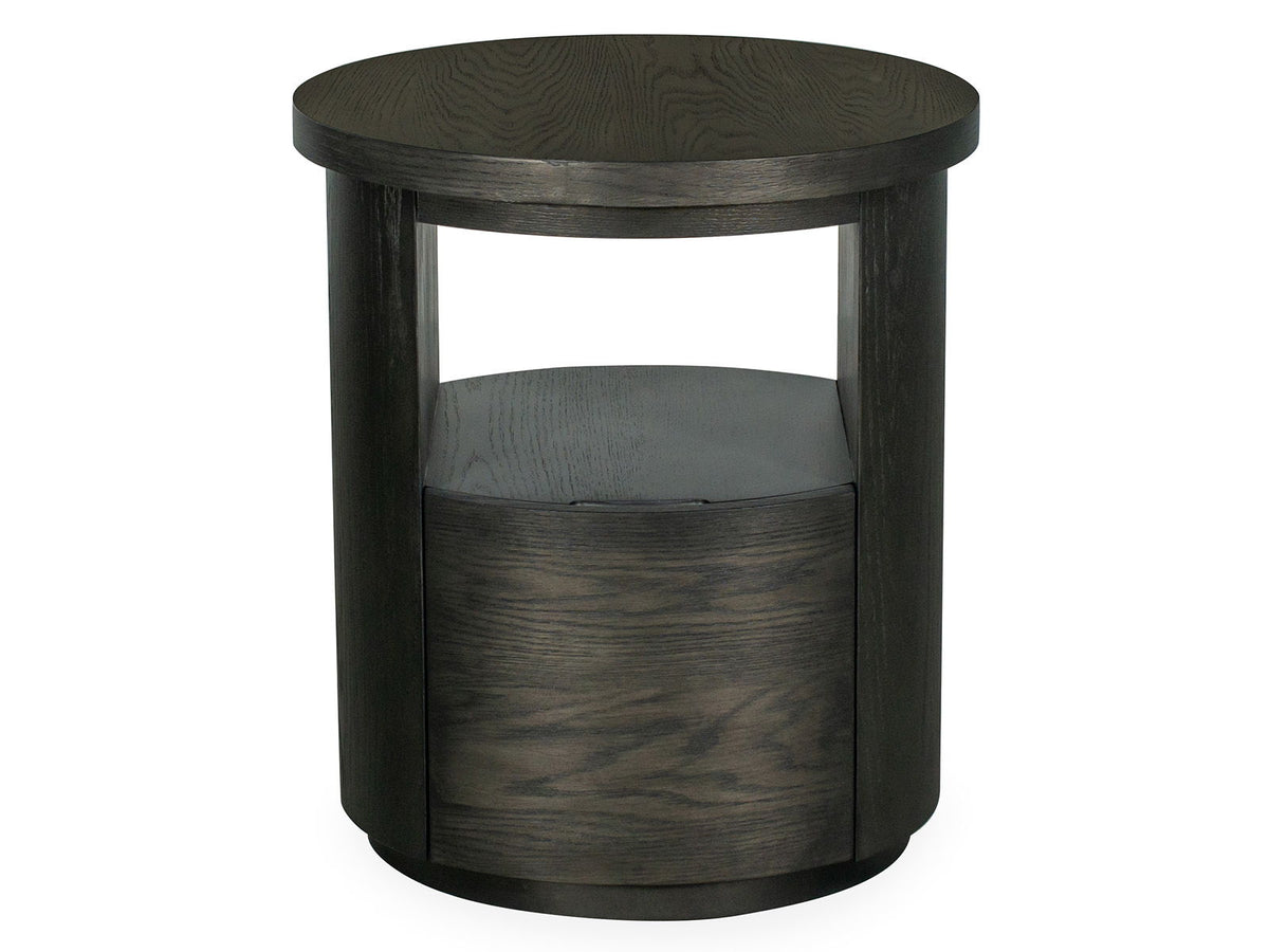 Bosley - Round End Table - Coffee Bean