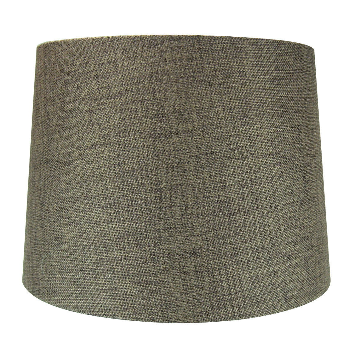 14"W 2 Light Swag Plug-In Pendant Chocolate Burlap with Diffuser White Cord