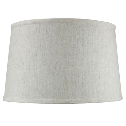 10"W 2 Light Swag Plug-In Pendant Light Textured Oatmeal with Diffuser White Cord