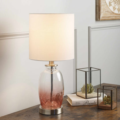 Dalvey Rustic Brown Cylindrical Table Lamp