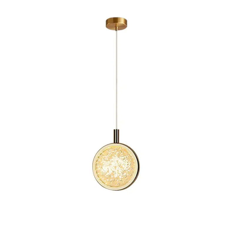 Dandelion crystal ball jellyfish pendant light – dining room
