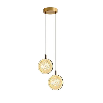 Dandelion crystal ball jellyfish pendant light – dining room
