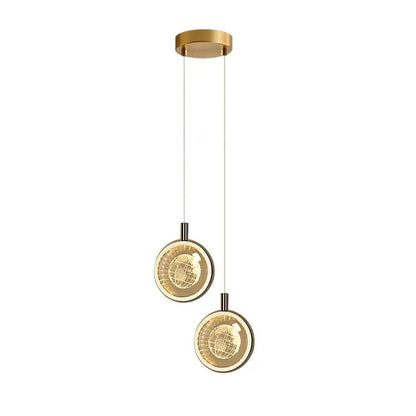Dandelion crystal ball jellyfish pendant light – dining room