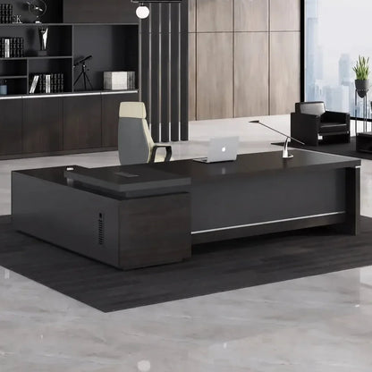 Danton · Modern L-Shaped Executive Desk