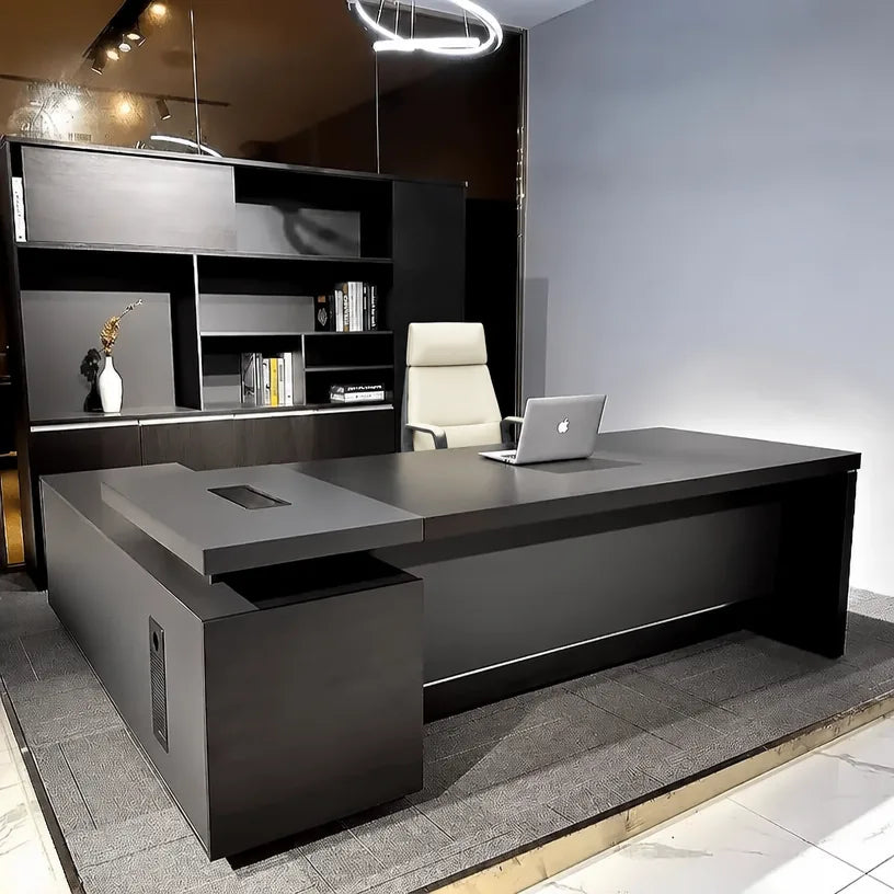 Danton · Modern L-Shaped Executive Desk