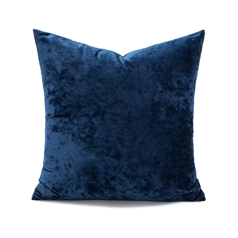 Dark grain velvet pillow cover living room decor