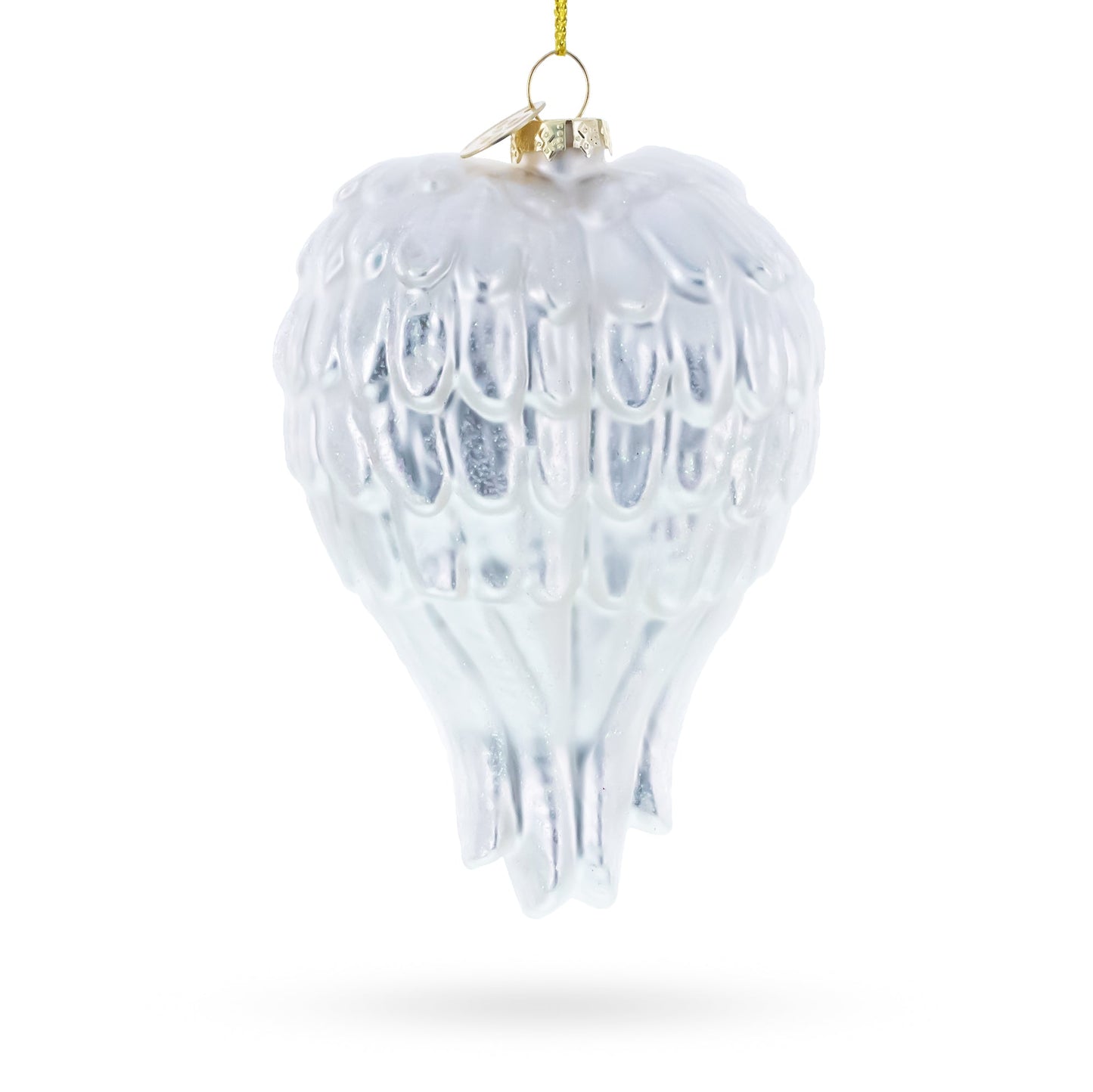 Sacred Holy Family Nativity Glass Christmas Ornament