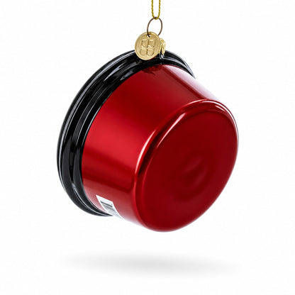 Hummus Glass Christmas Ornament