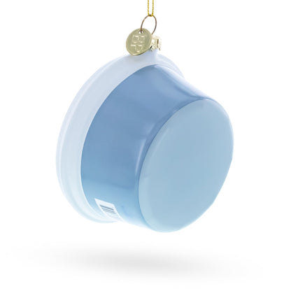 Cream Cheese Spread Glass Christmas Ornament