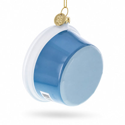 Cream Cheese Spread Glass Christmas Ornament