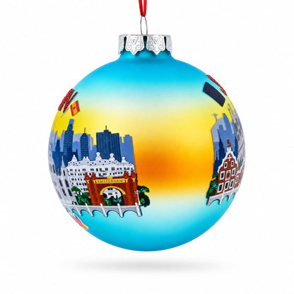 Spain Attraction Glass Ball Christmas Ornament