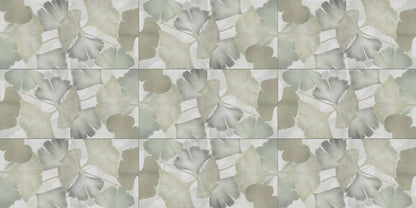 Deco Xl Green Ginkgo Look Porcelain Tiles 24x48