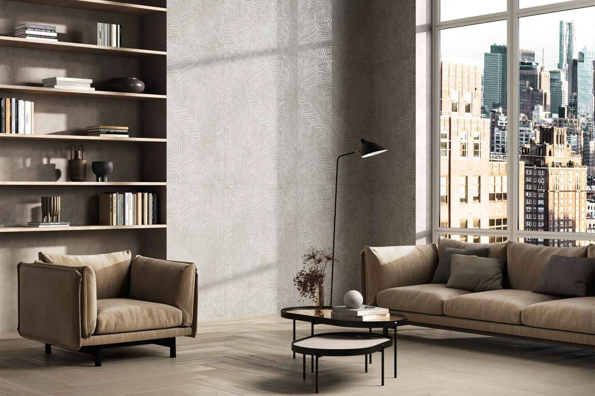 Deco Xl Sketch Jungle Look Porcelain Tiles 24x48