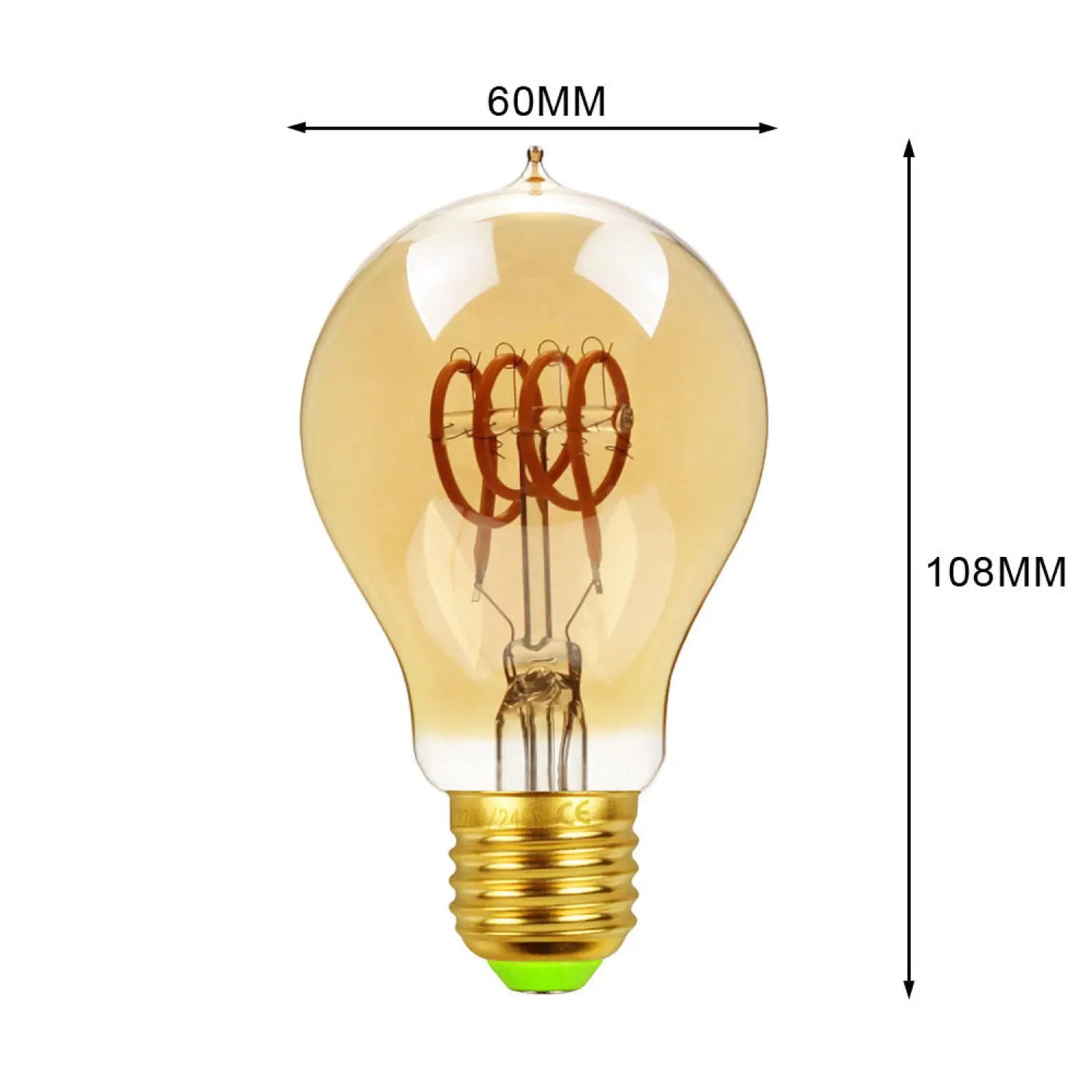 Decorative G125 Edison Bulb for Home Lighting with Dimmable LED Bulbs