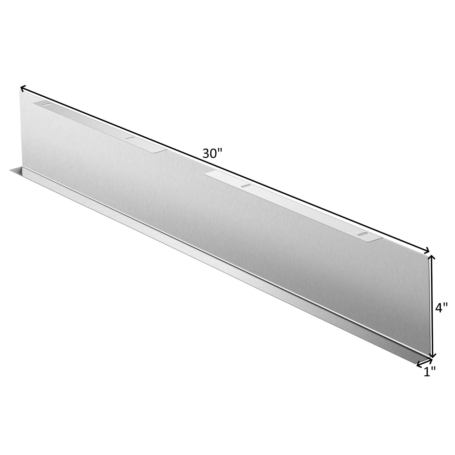 Decorative Plate For 30" Inclined Vent Series Range Hoods