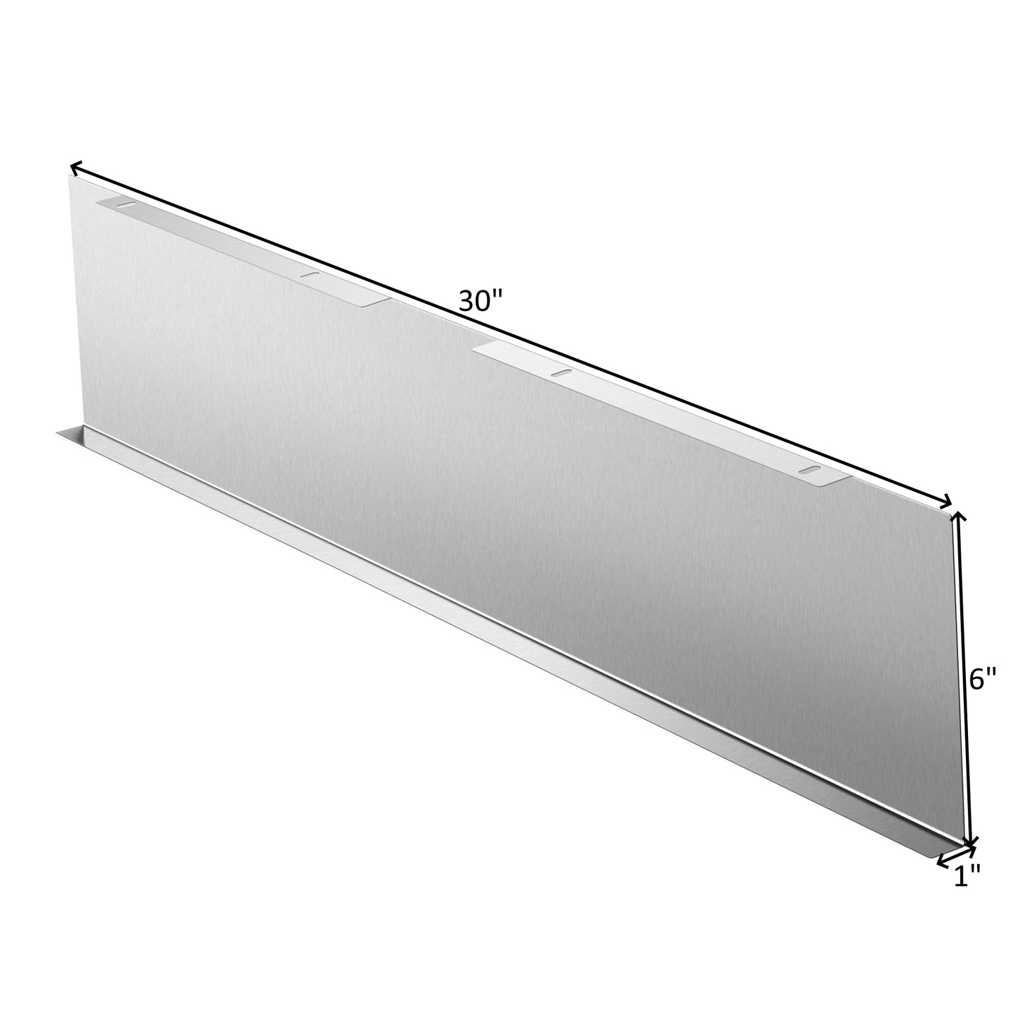Decorative Plate For 30" Inclined Vent Series Range Hoods