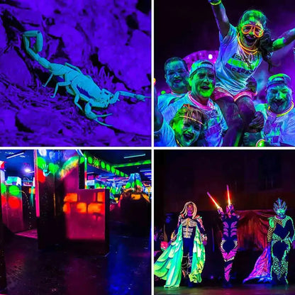 100w led uv blacklight panel for party room bright blue led