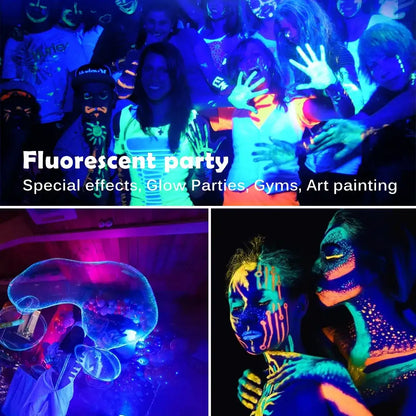 100w led uv blacklight panel for party room bright blue led