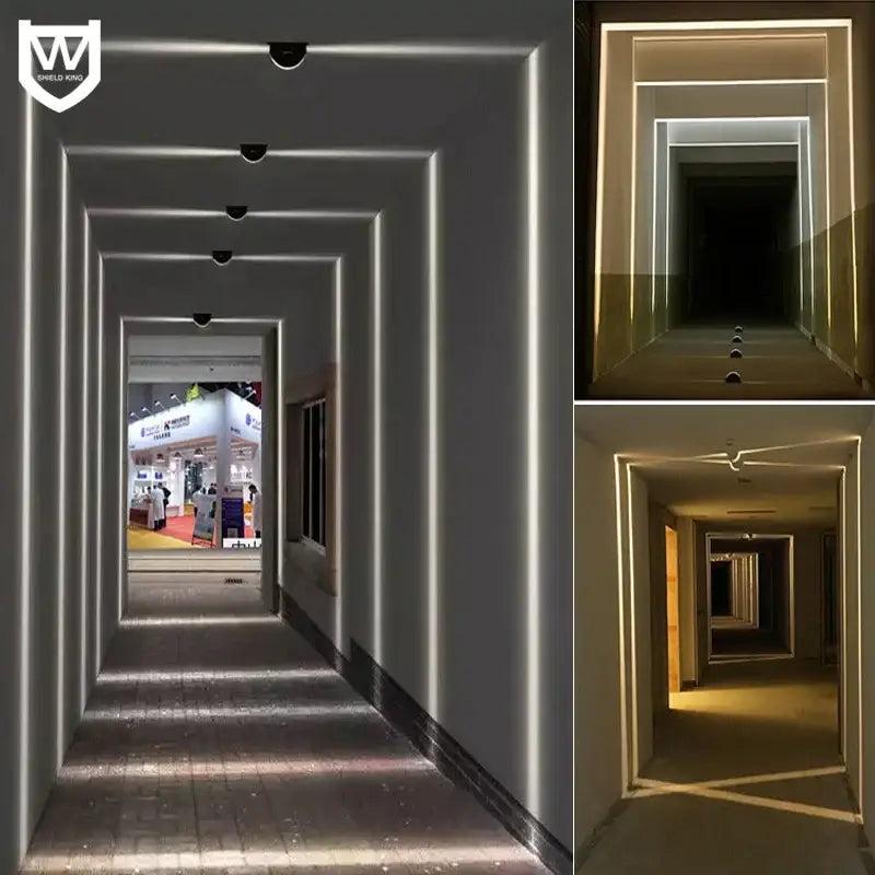 Modern white 10w led spotlight corridor wall light