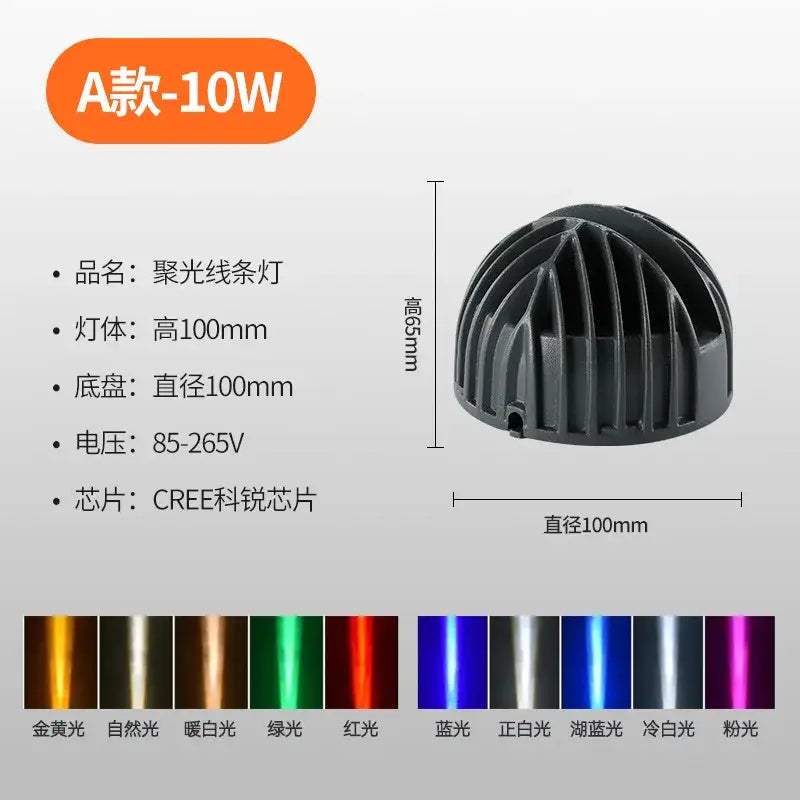 Modern white 10w led spotlight corridor wall light