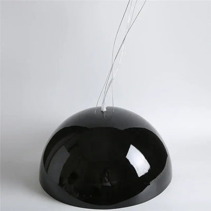 Modern black sky garden resin chandelier dining room pendant light