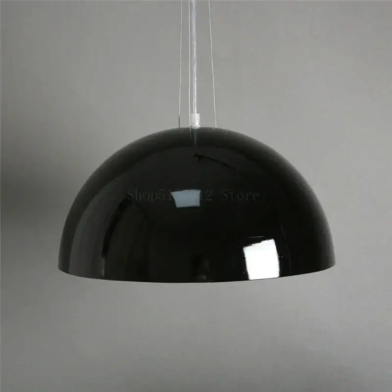 Modern black sky garden resin chandelier dining room pendant light
