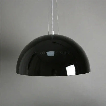 Modern black sky garden resin chandelier dining room pendant light