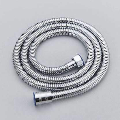 Black bronze flexible stainless steel shower hose bathroom replacement