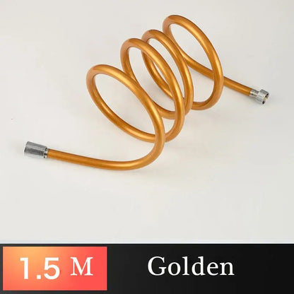 Black bronze flexible stainless steel shower hose bathroom replacement