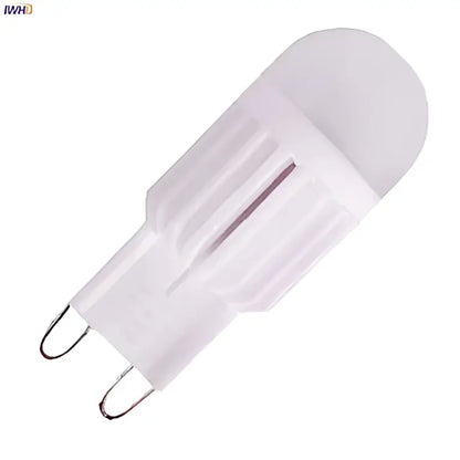 5pcs dimmable led g9 bulb frosted white kitchen light