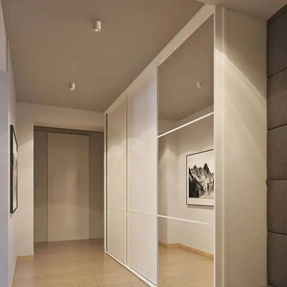 Modern white led sensor downlight – hallway surface mount light