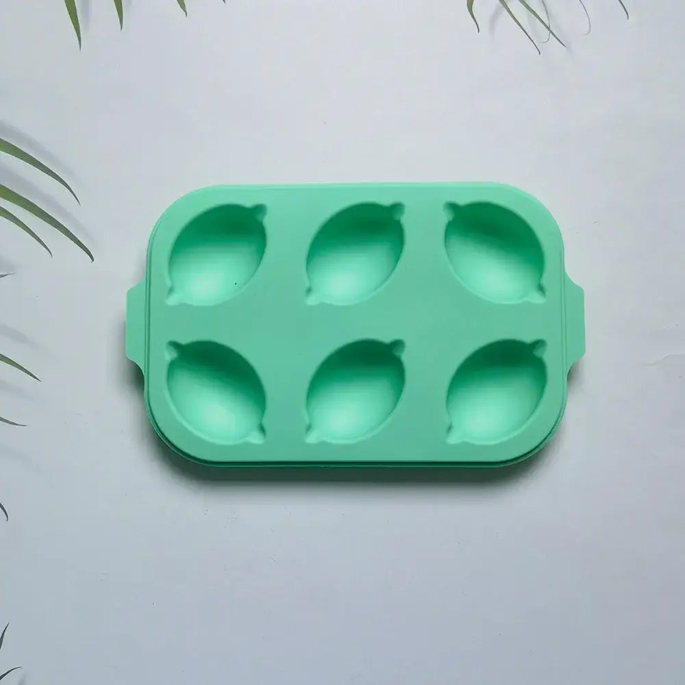 Pink silicone lemon cake mold kitchen ice cube tray