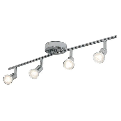 Black metal adjustable angle spot ceiling light for living room