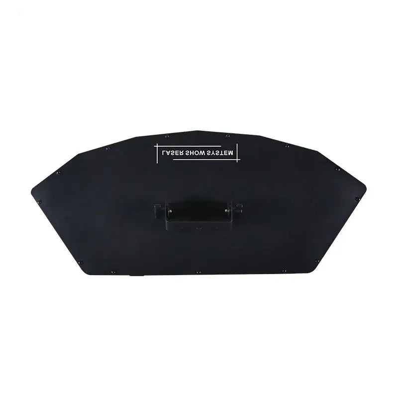 Black octagonal rgb scanning laser projector dance floor party light